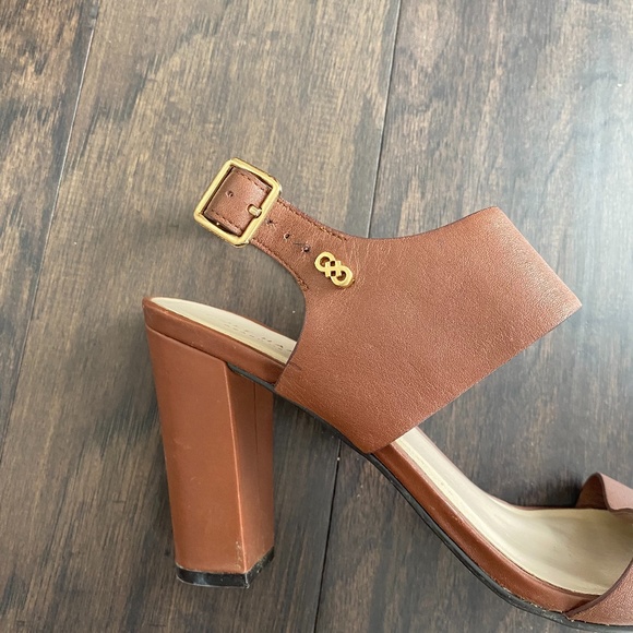 Cole Haan Open Toe Heels - Picture 4 of 5